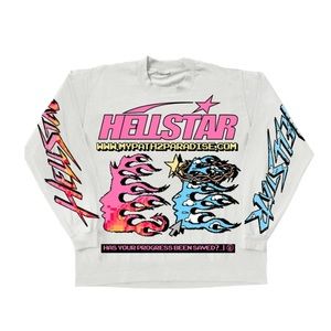 Hellstar Pixel Long Sleeve Shirt